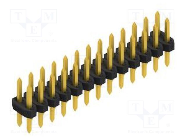 Connector: pin strips; pin header; male; PIN: 26; 2mm; THT; 2x13