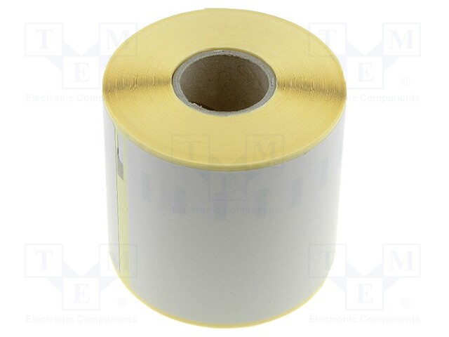 Label; Colour: white; Character colour: black; Label l: 190mm