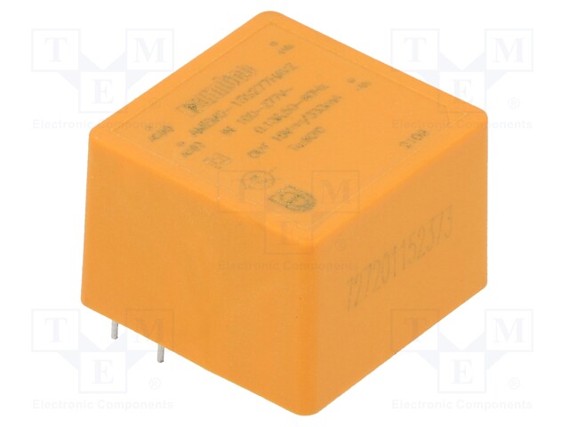Converter: AC/DC; 5W; Uout: 15VDC; Iout: 333mA; 81.5%; Mounting: PCB