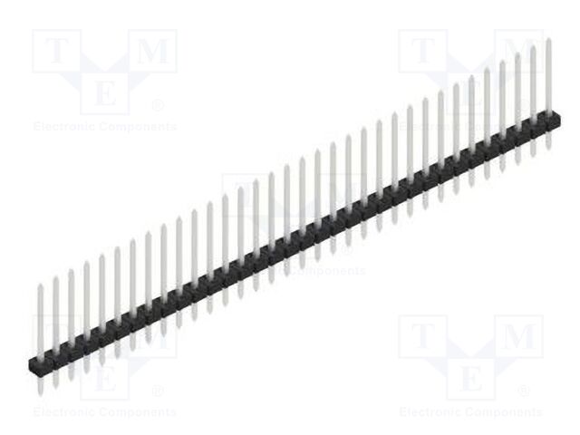 Connector: pin strips; pin header; male; PIN: 34; 2mm; THT; 1x34