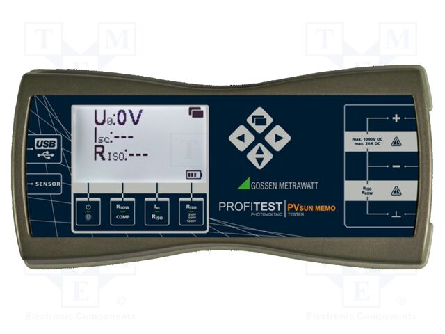 Meter: appliance meter; 0÷1kV; 0÷20A; ±(1%+1digit),±(1%+2digit)
