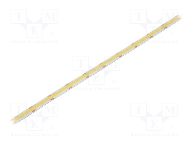 COB LED tape; white cold; 12V; LED/m: 320; 8mm; IP20; 8W/m; bendable