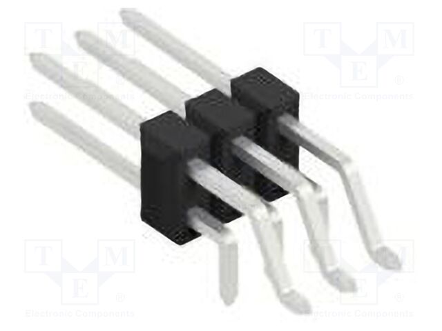 Connector: pin strips; pin header; male; PIN: 6; 2.54mm; SMT,THT