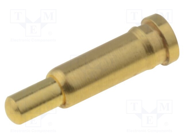 Test probe; 2.54mm; 3A; Contact plating: gold-plated
