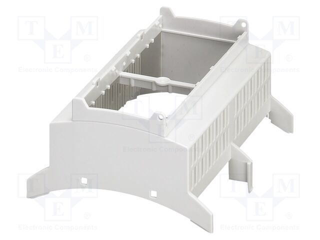 Upper housing; grey; BC 107,6; X: 107.6mm; Y: 89.7mm; Z: 54.85mm