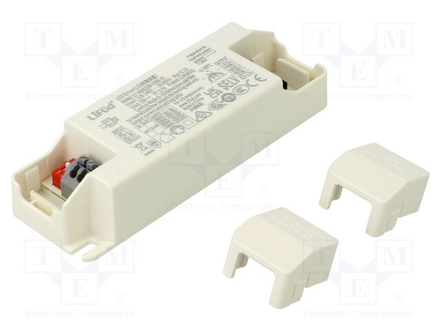Power supply: switching; LED; 20W; 25÷42VDC; 350÷500mA; 220÷240VAC