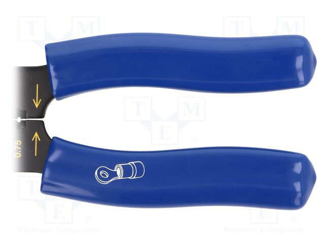 Tool: multifunction wire stripper and crimp tool; 0.25÷6mm2