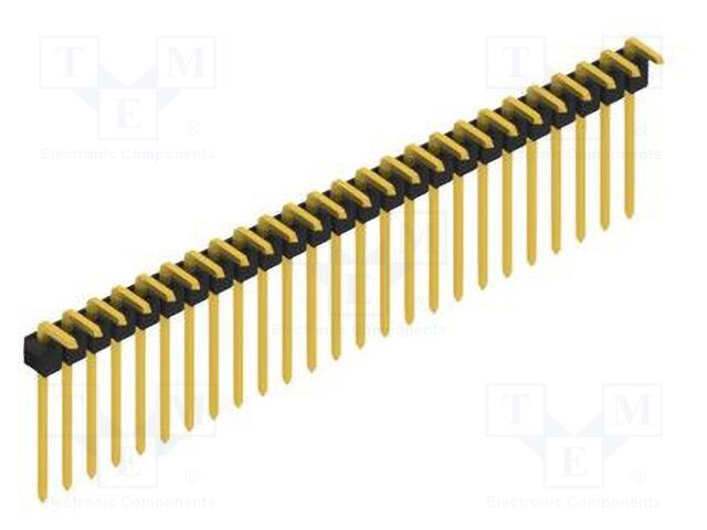 Connector: pin strips; pin header; male; PIN: 25; 2.54mm; THT; 1x25