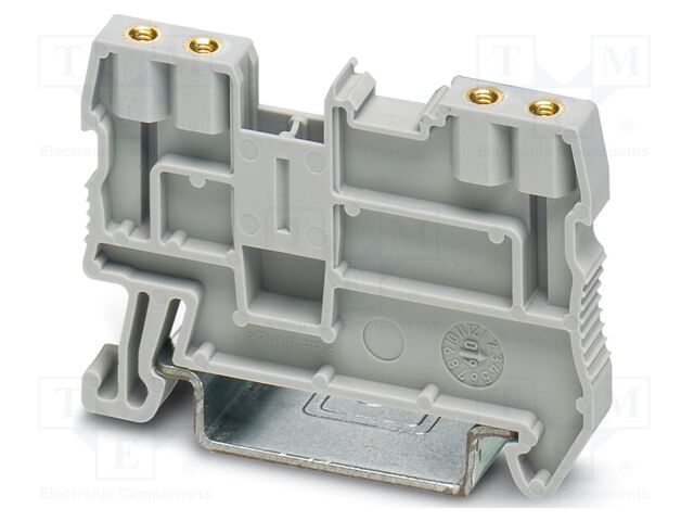End/partition plate; screw terminal; PA; L: 35.3mm; W: 5.2mm