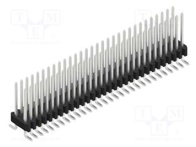 Connector: pin strips; pin header; male; PIN: 60; 1.27mm; SMT; 2x30