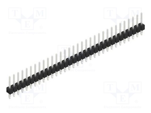 Connector: pin strips; pin header; male; PIN: 32; 2.54mm; THT; 1x32