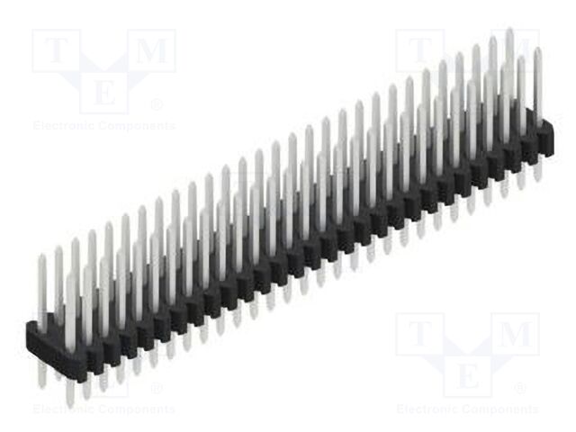 Connector: pin strips; pin header; male; PIN: 58; 1.27mm; THT; 2x29