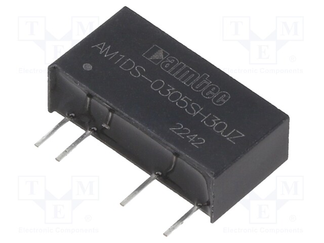 Converter: DC/DC; 1W; Uin: 2.97÷3.63V; Uout: 5VDC; Iout: 200mA; SIP7