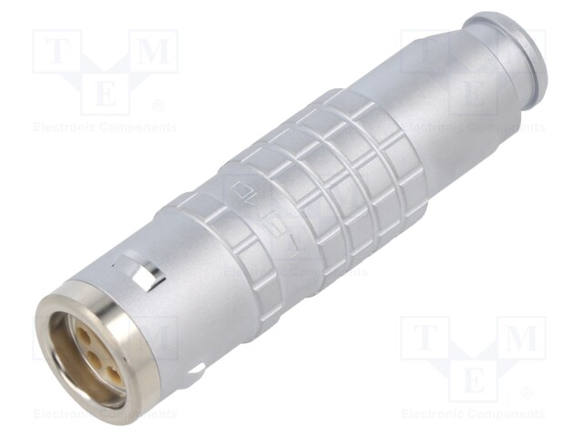 Connector: circular; Series: 2E; plug; male/female; soldering