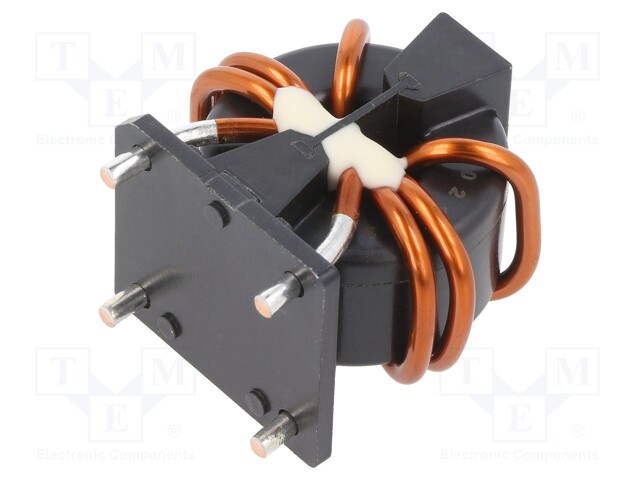 Inductor: wire with current compensation; THT; 400uH; 0.95mΩ