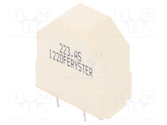 Inductor: wire; THT; 22mH; 500mA; 650mΩ; 230VAC; 15x12.5mm; -20÷+50%