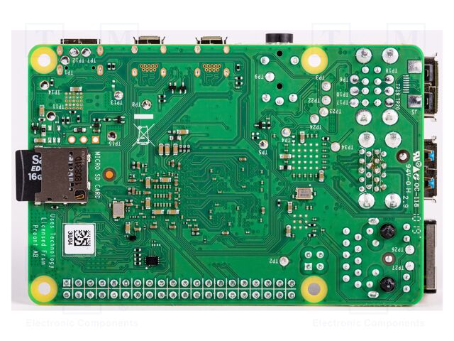 Single-board computer; BCM2711; 85x56mm; 5VDC; 4GBRAM; 0÷50°C