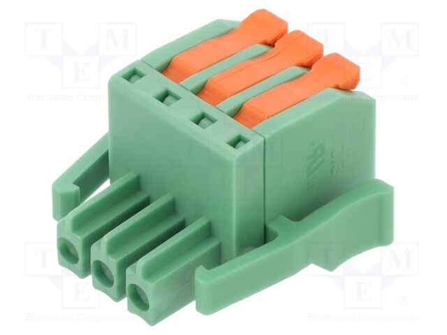 Connector: pluggable terminal block; plug; female; PL; 10A; 300V