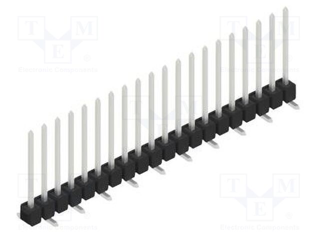 Connector: pin strips; pin header; male; PIN: 20; 2.54mm; SMT; 1x20