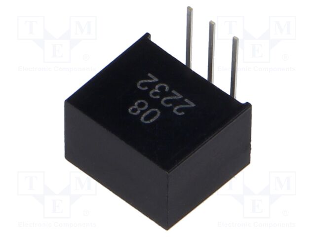 Converter: DC/DC; Uin: 13.5÷42V; 12VDC; Iout: 1A; SIP3; 1.9g; 696kHz