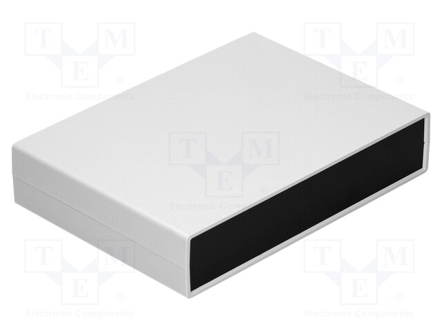 Enclosure: with panel; X: 245mm; Y: 175mm; Z: 50mm; ABS; light grey