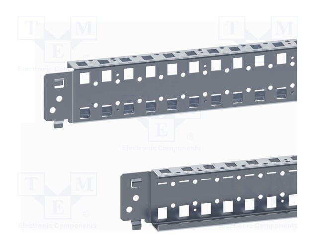 Mounting holder; steel; W: 65mm; L: 310mm; D: 27mm; Plating: zinc