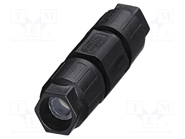 Connector: circular; PIN: 4; 9A; IP65,IP67; 250V; 0.34÷0.75mm2; IDC