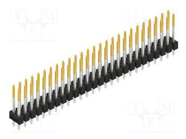 Connector: pin strips; pin header; male; PIN: 52; 2.54mm; THT; 2x26