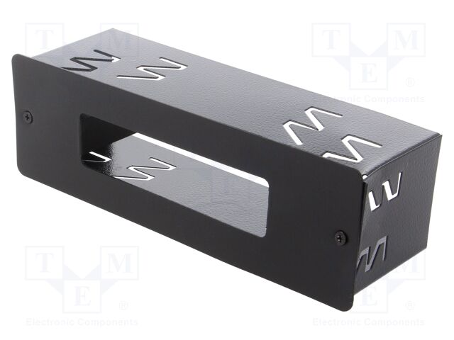 Mounting half frame for CB radio; Albrecht; with center hole