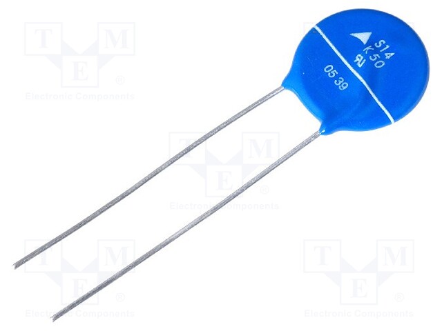 Varistor: metal-oxide; THT; 50VAC; 65VDC; 82V; 4500A; 15J; -40÷105°C
