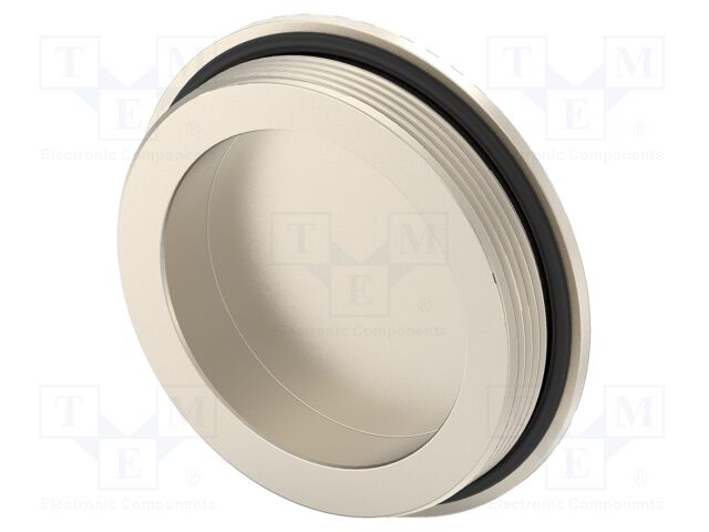 Stopper; brass; IP68; Entrelec; Gland: PG48; 13mm; Thread: PG