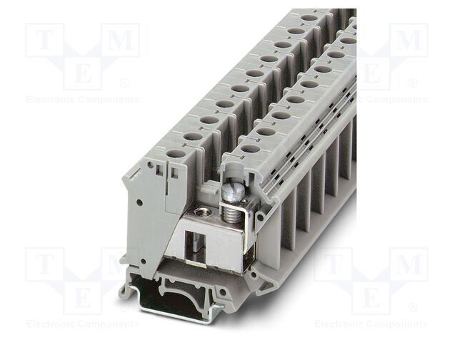 Splice terminal: rail; PA; terminals: 2; W: 15.2mm; H: 55mm