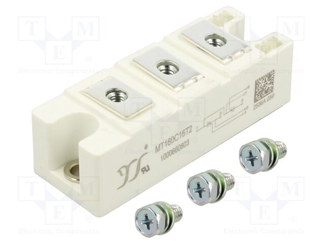 Module: thyristor; double series; 1.6kV; 160A; T2; Ufmax: 1.75V