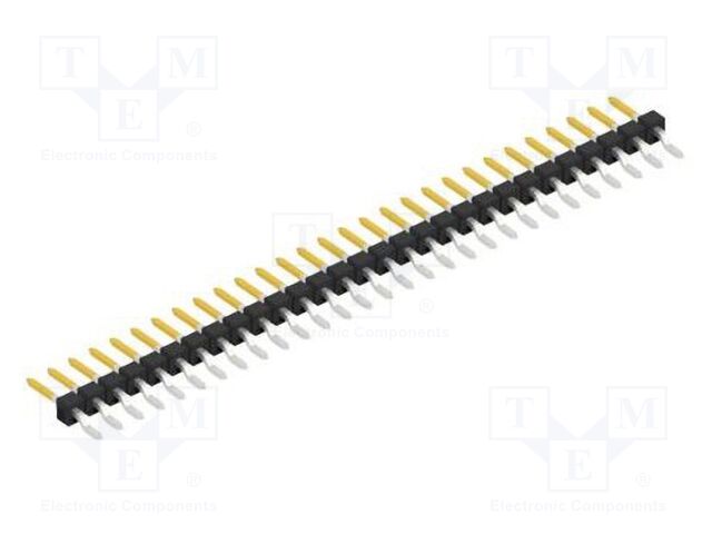 Connector: pin strips; pin header; male; PIN: 29; 2.54mm; SMT; 1x29