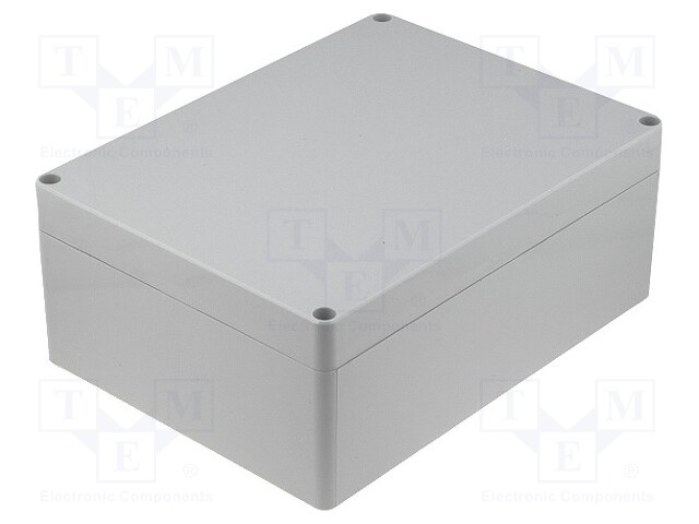 Enclosure: multipurpose; X: 151mm; Y: 201mm; Z: 80mm; EURONORD; grey