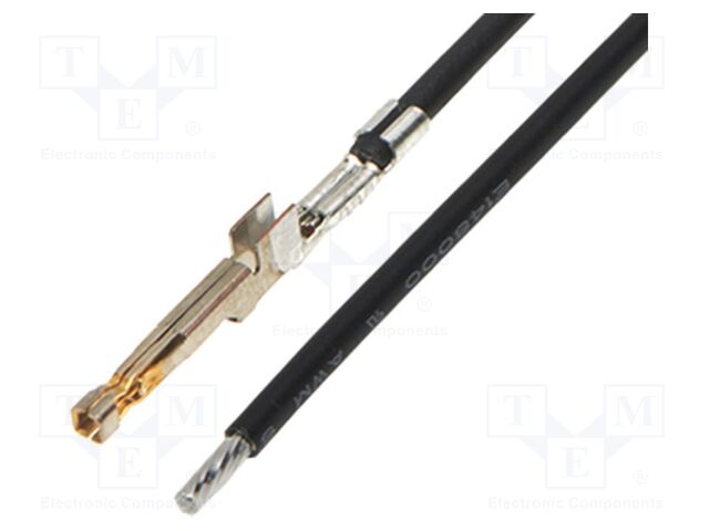 Ribbon cable with connectors; cable; PIN: 1