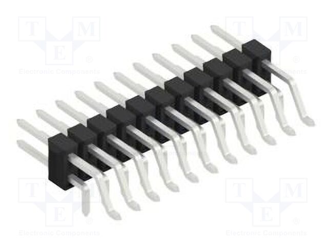 Connector: pin strips; pin header; male; PIN: 22; 2.54mm; SMT,THT