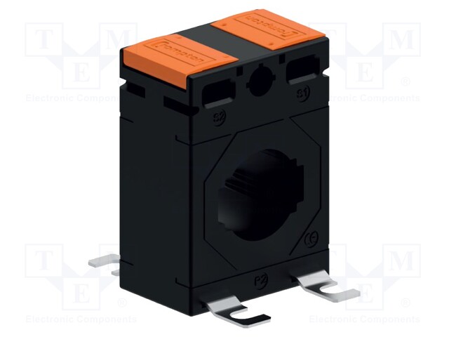 Current transformer; Iin: 80A; Iout: 1A; 1@max1.5VA,3@max2VA; XL2C