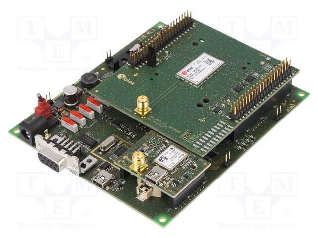 Dev.kit: evaluation; RS232,USB; SARA-N201-02B; RS232,USB micro