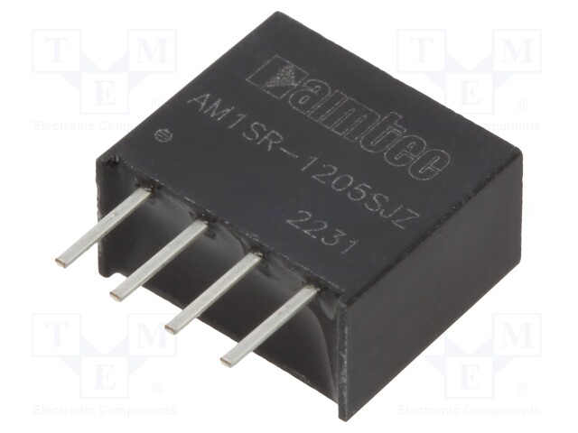 Converter: DC/DC; 0.75W; Uin: 11.4÷12.6V; Uout: 5VDC; Iout: 150mA