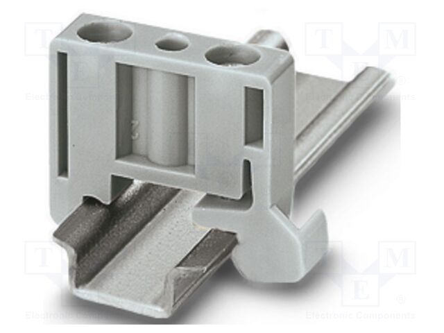 Holder; L: 18mm; W: 6.1mm; H: 21.2mm; TS15; Body: grey