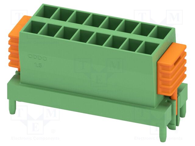 PCB direct plug, nominal cross section: 1.5 mm?, color: gree