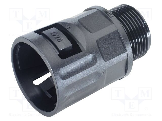 Straight terminal connector