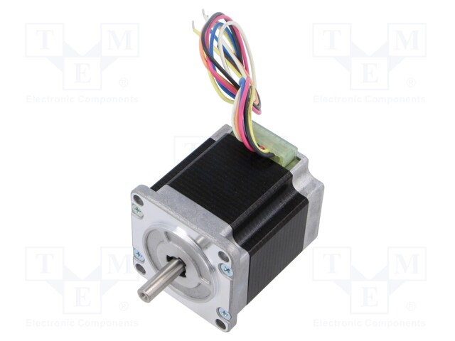Motor: DC; 2-phase,stepper,unipolar; 24VDC; step 1,8°; 0.52Nm; 2A