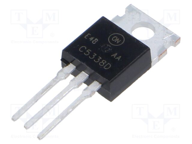 Transistor: NPN; bipolar; 450V; 5A; 75W; TO220AB