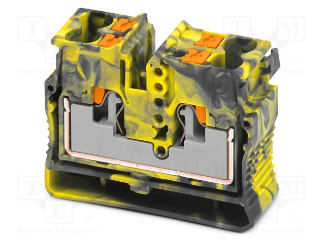 Splice terminal: rail; 24A; 800V; push-in; PA; L: 27.3mm; 0.14÷4mm2