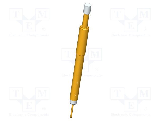 Needle-like test probe; Operational spring compression: 4.2mm