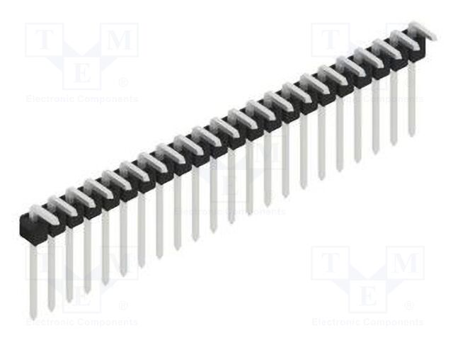 Connector: pin strips; pin header; male; PIN: 22; 2.54mm; THT; 1x22