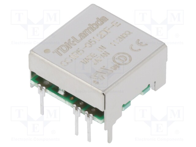 Converter: DC/DC; 1.5W; Uin: 5V; Uout: 12VDC; Uout2: -12VDC; DIP7
