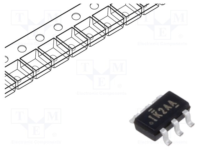 IC: power switch; high-side; 2.8A; Channels: 1; P-Channel; SMD